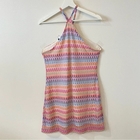 Gorgeous NWT Summer Knit Multicolor Dress from H&M Size M - Picture 3 of 16